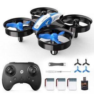 HS210 Mini Drone with Auto Hovering and 3 Batteries