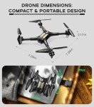 Foldable HD Camera Drone for Beginners