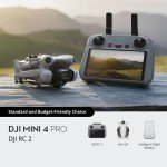 DJI Mini 4 Pro Drone with RC 2 Remote