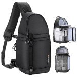 K&F Concept Waterproof Camera Sling Bag 12L