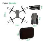 Adeptna E88 Foldable Drone with Dual Cameras