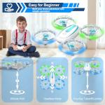 Mini Drone for Kids with Lights and Altitude Hold