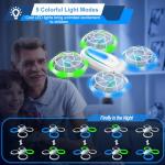 Mini Drone for Kids with Lights and Altitude Hold