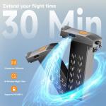 Foldable Camera Drone with Voice and Gesture Control