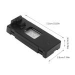 5-Pack 3.7V 1800mAh Drone Batteries with Charger