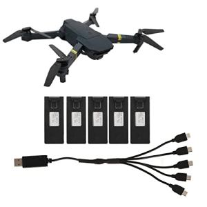 Dpofirs 5-Pack Replacement Battery for E88 Drones