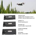 3-Pack 2600mAh Lithium Battery for E88 Drone