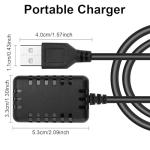 Tosiicop 7.4V Lipo Battery Charger for Drones