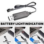 3-Pack USB Charger for 3.7V Drone Batteries