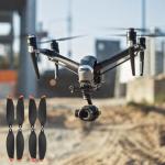 8 Pack of Mavic Mini Replacement Propellers (Black/Orange)