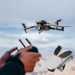 8 Pack of Mavic Mini Replacement Propellers (Black/Orange)