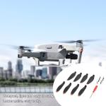 8 Pack of Mavic Mini Replacement Propellers (Black/Orange)