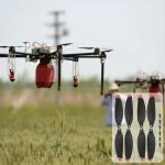 8 Pack of Mavic Mini Replacement Propellers (Black/Orange)