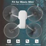 Mini RC Drone Propellers with Black and Silver Edges