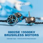BETAFPV 4-Pack 0802SE 19500KV Brushless Motors