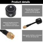 Agatige 5.8GHz Mini RHCP Antenna for FPV Drones