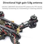 Agatige 5.8GHz Mini RHCP Antenna for FPV Drones