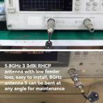 Agatige 5.8GHz Mini RHCP Antenna for FPV Drones