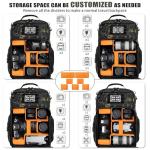 Waterproof Camera Backpack for Drones and Laptops