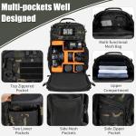Waterproof Camera Backpack for Drones and Laptops