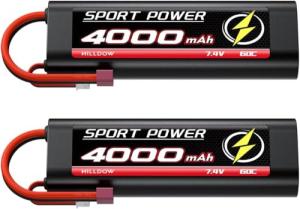 2S 4000mAh Lipo Battery for Drones and RCs