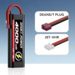 2S 4000mAh Lipo Battery for Drones and RCs
