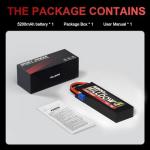 High-Performance 5200mAh 2S Lipo Battery for Drones