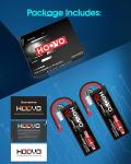 HOOVO 7200mAh 7.4V LiPo Battery Pack (2 pcs)