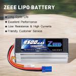 Zeee 6S 22.2V 4500mAh RC Drone Battery