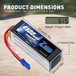 Zeee 6S 22.2V 4500mAh RC Drone Battery