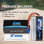 Zeee 6S 22.2V 4500mAh RC Drone Battery