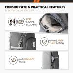 SKYSPER RFID Crossbody Sling Backpack for Travel