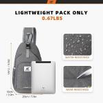 SKYSPER RFID Crossbody Sling Backpack for Travel