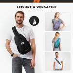 SKYSPER RFID Crossbody Sling Backpack for Travel