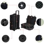 MEIJIA Waterproof Camera Case with Wheels & Handle