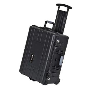 MEIJIA Waterproof Hard Camera Case with Wheels