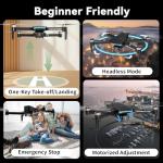 Toladrone TD31LCD Foldable Camera Drone for Beginners