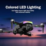 1080P Camera Drone with LED Lights for Beginners