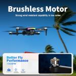 1080P Camera Drone with LED Lights for Beginners
