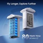 Holy Stone HS360D 4K GPS Drone, 80-Min Flight