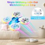 Skeufy Mini Drone for Kids with LED Lights