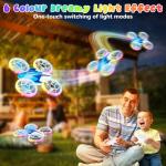 Skeufy Mini Drone for Kids with LED Lights