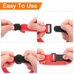 6 Pack Reusable Battery Tie Down Straps for Drones