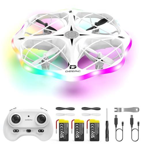 DEERC D13 Mini Drone for Kids with LED Lights