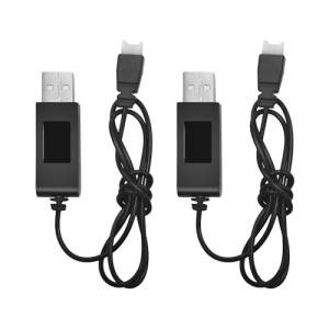 2PCS 3.7V USB Charging Cables for Drones