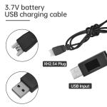 2PCS 3.7V USB Charging Cables for Drones