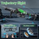 TTROARDS 1080P Camera Drone for Beginners, Foldable Quadcopter