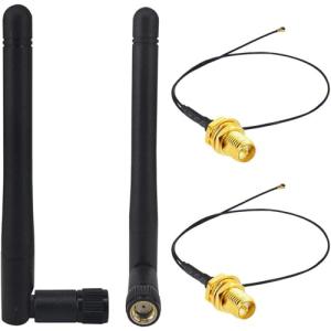 BOOBRIE 3dBi WiFi Antenna with Pigtail Cable