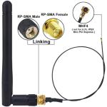 BOOBRIE 3dBi WiFi Antenna with Pigtail Cable