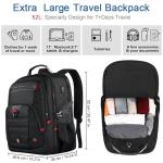Z-MGKISS 52L Travel Backpack with USB Port